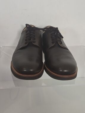 SAMUEL HUBBARD's Classic Derby Dress Shoes in Dark Brown
